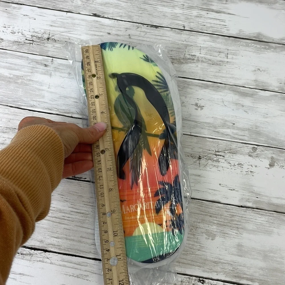 MARGARITAVILLE FLIP FLOPS SZ L NEW in package - Picture 4 of 4